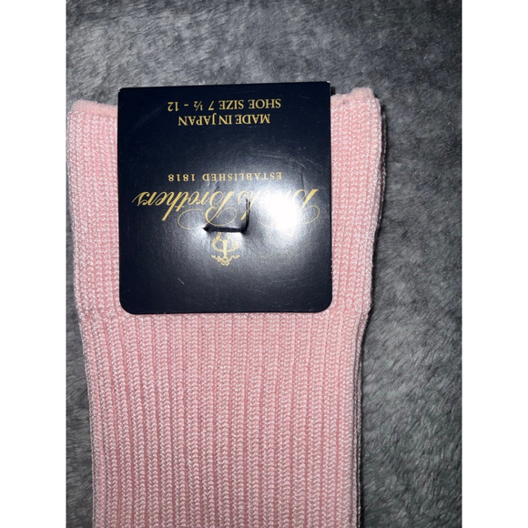 Men's Brooks Brothers Pink Dress Socks - Picture 6 of 7